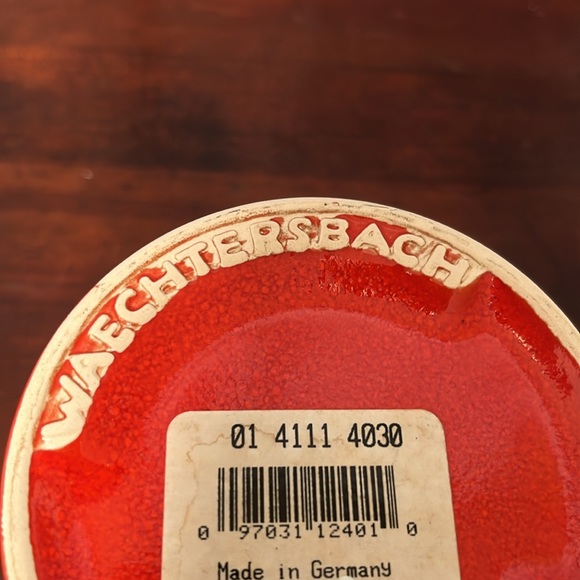 NEW Unusual WAECHTERSBACH "Snowflake" Stylized, Christmas Trees in Snow Mug NWT - Picture 11 of 11